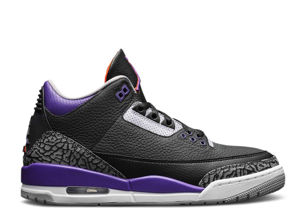 Air Jordan 3 Retro 'Court Purple' Sneakers