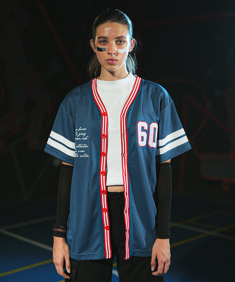 Epic 60 Evo Retro Stripe Unisex Baseball Jersey