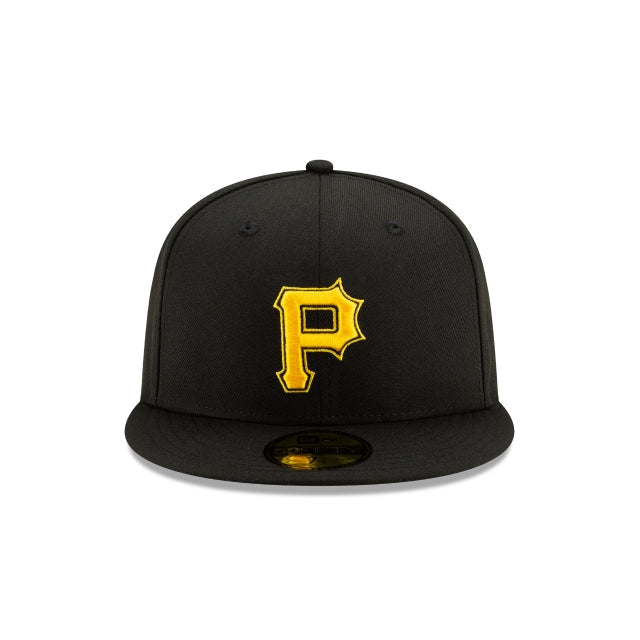Pittsburgh Pirates Collection Alt 2 Black 59FIFTY Cap