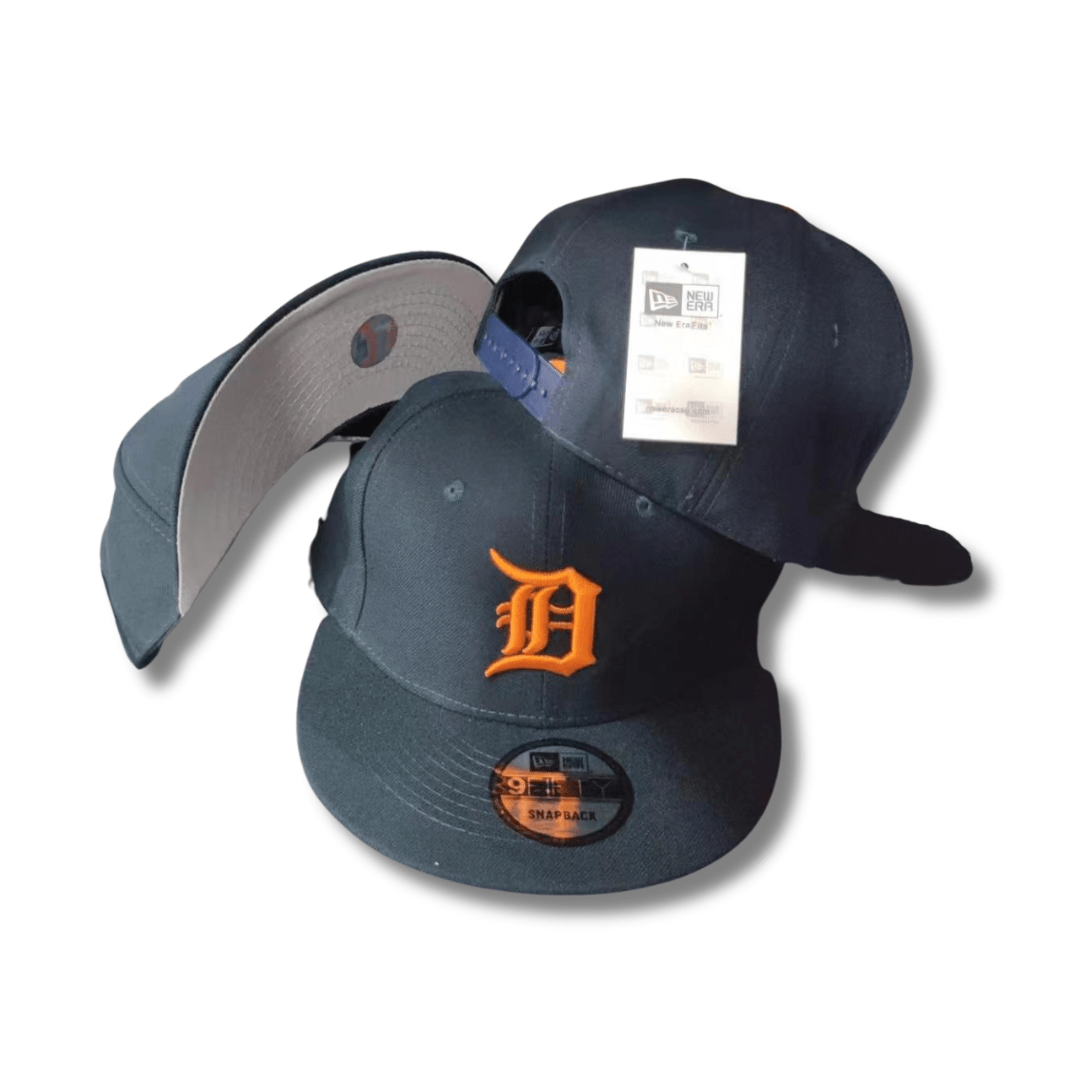 New Era Detroit Tigers Cooperstown 9FIFTY Black, Orange Snapback Cap