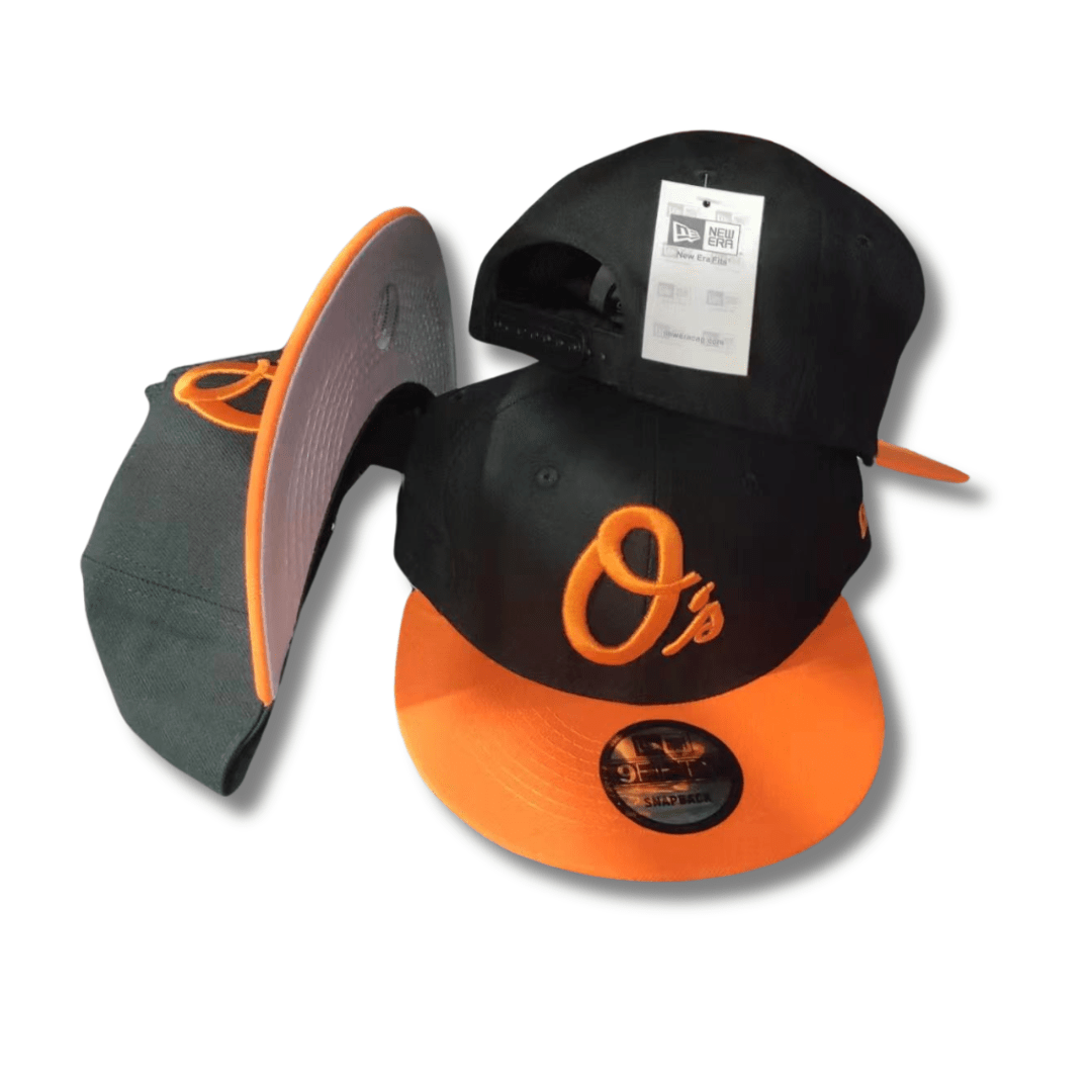 Baltimore Orioles Collection 59FIFTY Black, Orange Cap