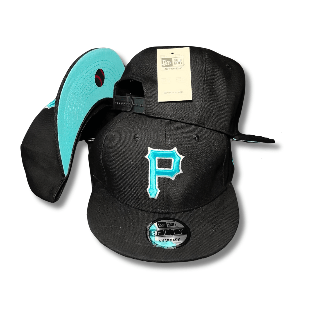 Pittsburgh Pirates New Era 2024 Father's Day 9FIFTY Black Snapback Cap