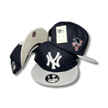 New York Yankees 9FIFTY with Side Patch Navy and Gray Snapback Cap