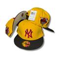 New York Yankees 9FIFTY with Side Patches Yellow and Black Snapback Cap