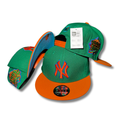 New York Yankees 9FIFTY with 1999 Patch Green and Orange Snapback Cap