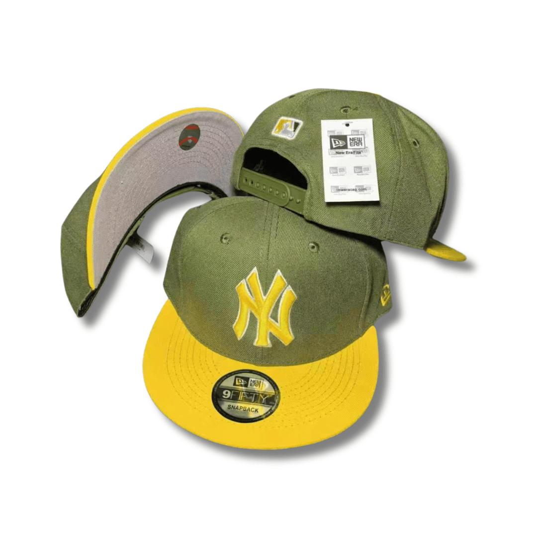 New York Yankees 9FIFTY Olive Green and Yellow Edition Snapback Cap