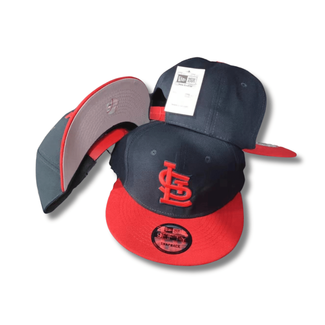 St. Louis Cardinals Navy and Red Snapback Cap
