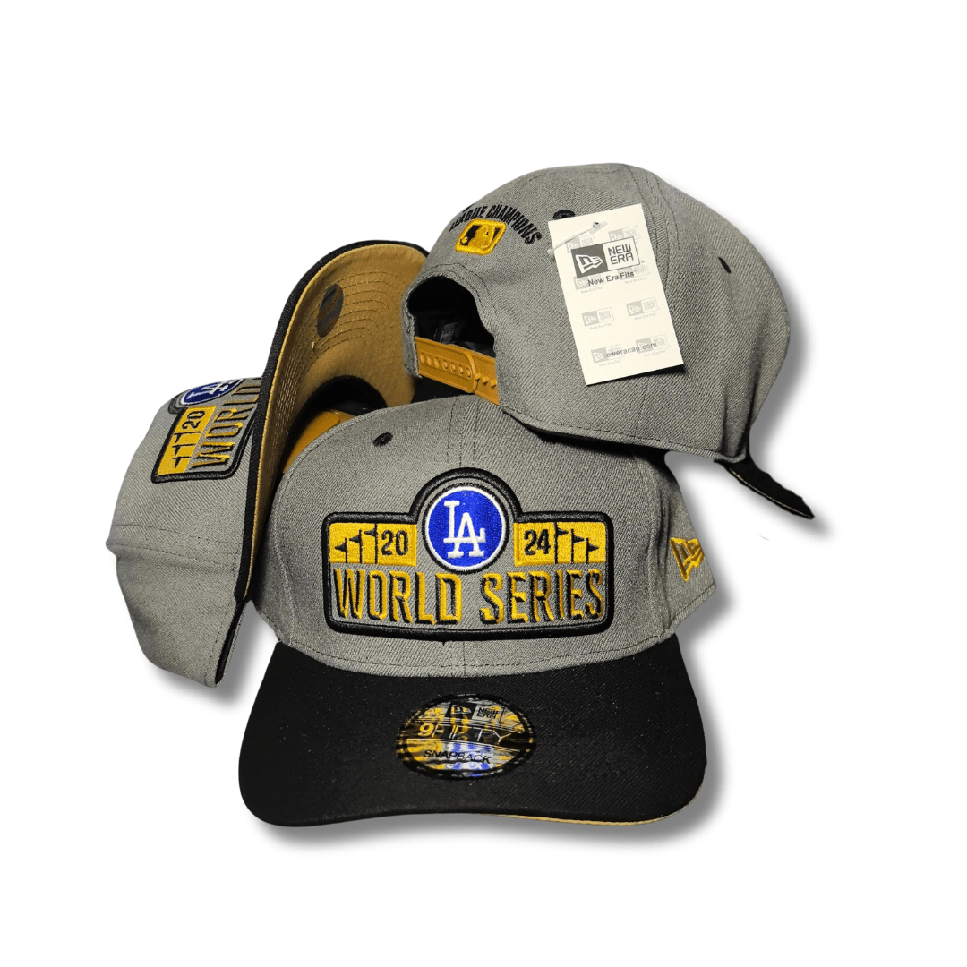 Los Angeles Dodgers New Era 2024 National league Champions Locker Room Snapback Cap