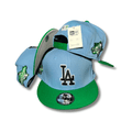 Los Angeles Dodgers Sky Blue and Green New Era 9FIFTY Snapback Cap