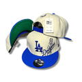 Men's Cream/Royal Los Angeles Dodgers Lonestar 59FIFTY Cap