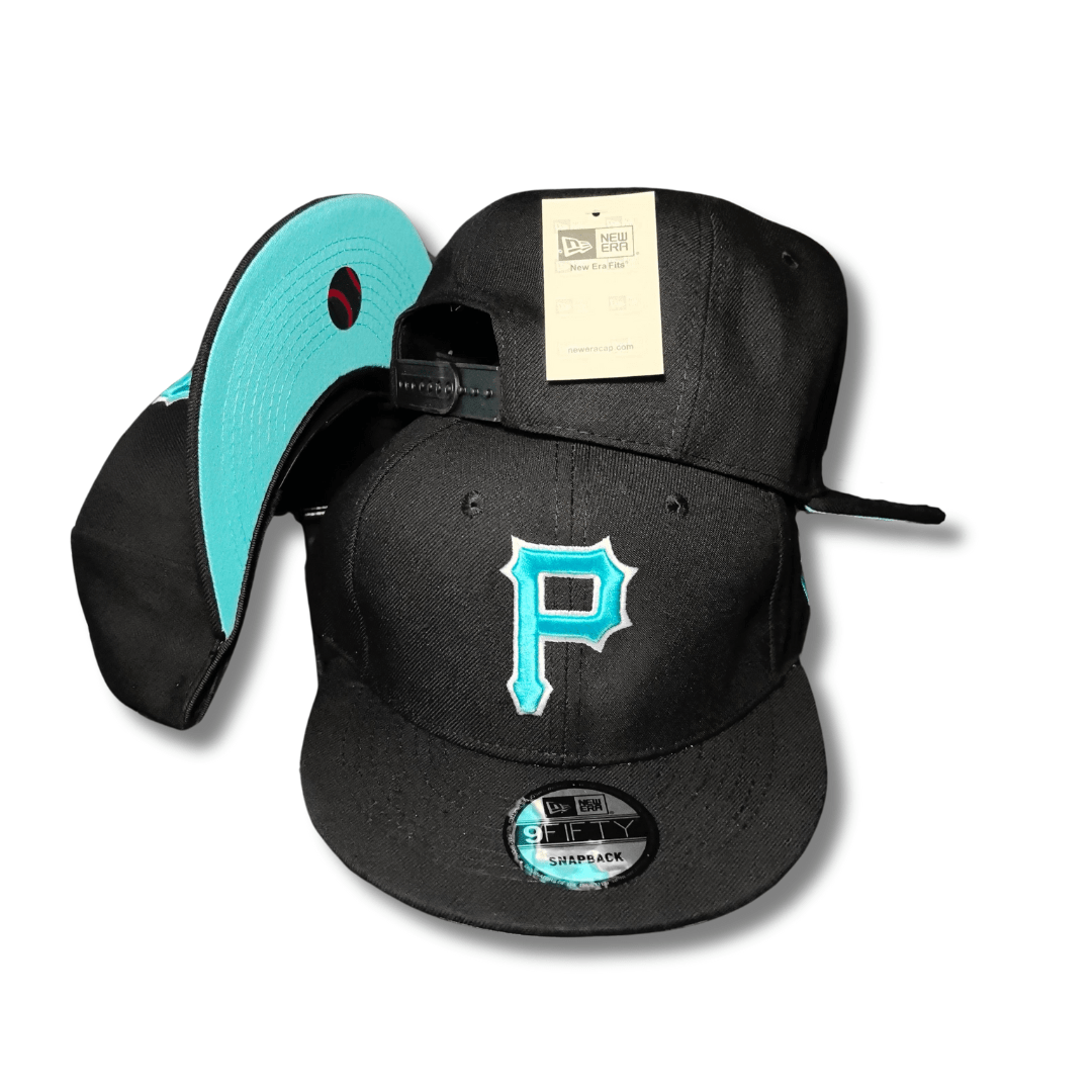 Men's Pittsburgh Pirates New Era Black 2024 Father's Day 9FIFTY Snapback Cap
