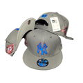 New York Yankees Gray-Blue with Special Edition Patches Snapback Cap