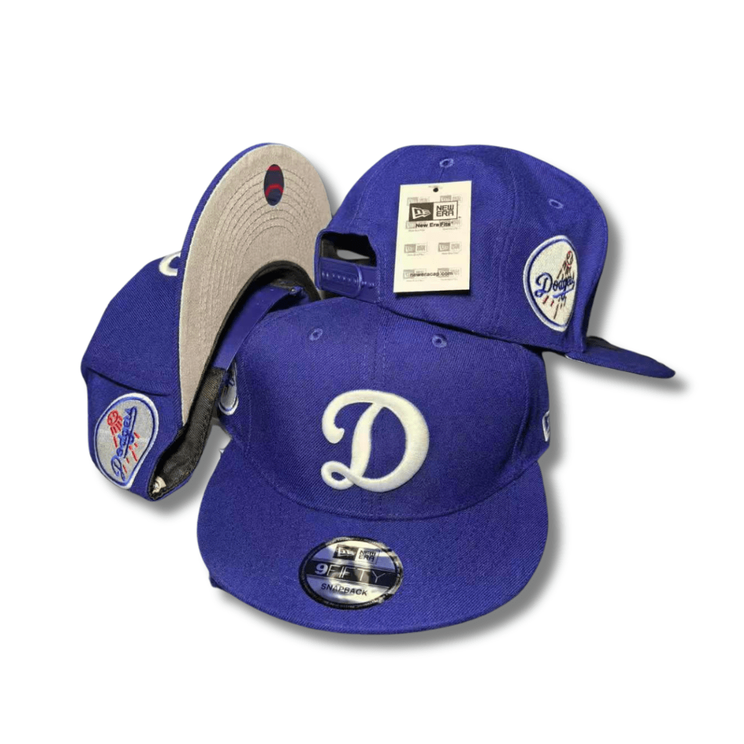 New Era Los Angeles Dodgers Metal Logo 950 9FIFTY Original Fit Snapback Cap