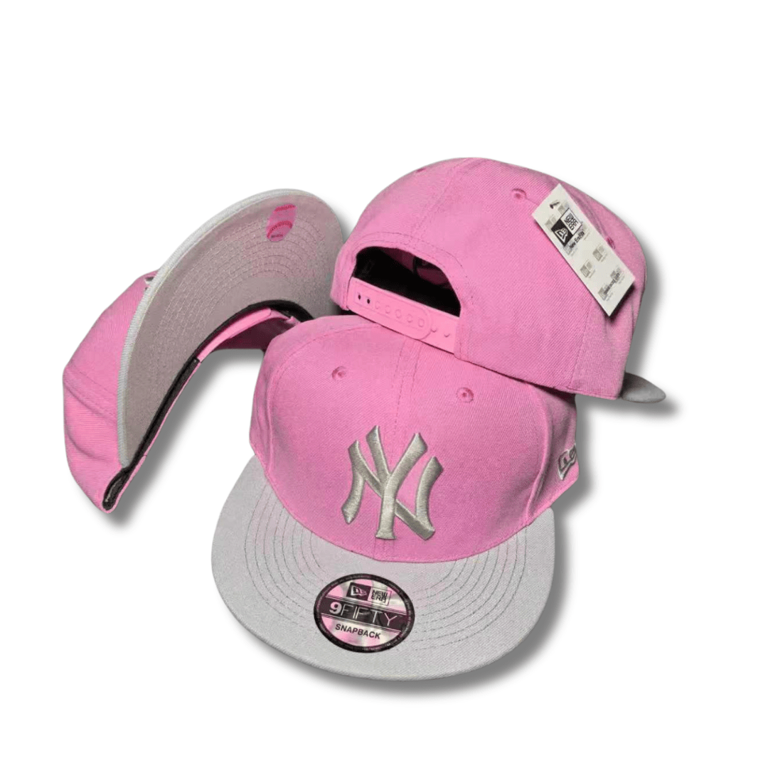 Men's New York Yankees New Era Pink Two-Tone Color Pack 9FIFTY Snapback Cap