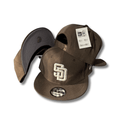 San Diego Padres New Era 9FIFTY Classic Brown with Embroidered Logo Snapback Cap