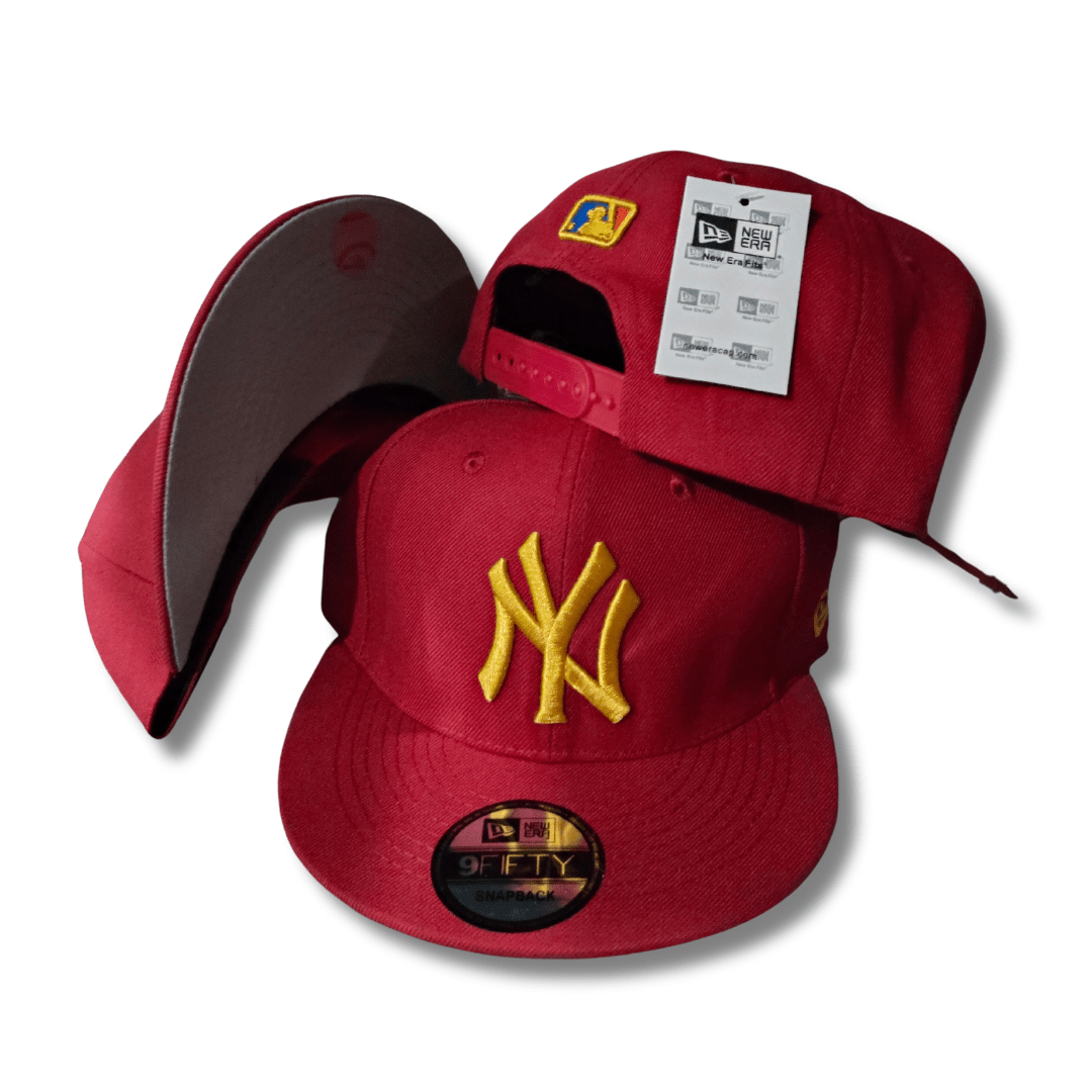 New York Yankees New Era 9FIFTY Red and Yellow Snapback Cap