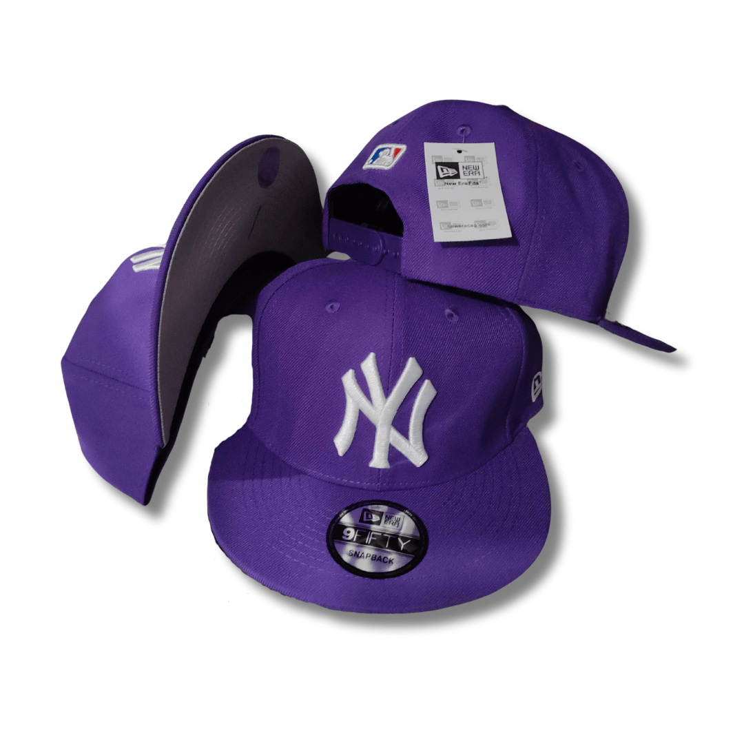 New York Yankees New Era 9FIFTY Purple and White Snapback Cap