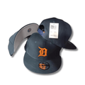 New Era 59FIFTY Hat Detroit Tigers MLB Road Navy Blue