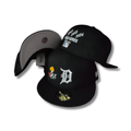 Detroit Tigers 4x World Series Champions Black Fitted Cap