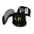 Pittsburgh Pirates 5x World Series Champions Black Fitted Cap