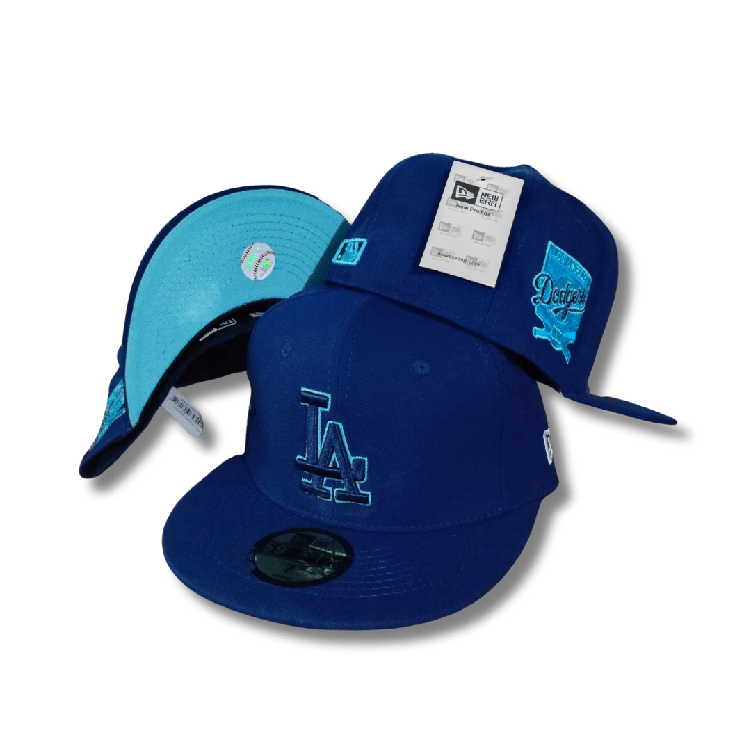 Los Angeles Dodgers 59FIFTY Mens New Era Blue Camo Cap
