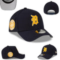 Detroit Tigers 39THIRTY Stretch Fit Cap with Embroidered Logo - Navy Blue