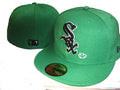 Chicago White Sox Fitted MLB Hat with St. Patrick's Day Clover - Green