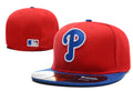 Philadelphia Phillies Red and Blue Fitted Hat - Classic Team Logo