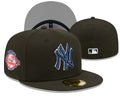 New York Yankees 2003 World Series Snapback Hat - Olive Green
