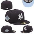 New York Yankees 59FIFTY Hat with 1996 World Series Patch - Black