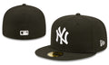 New York Yankees 59FIFTY Hat with White Logo - Olive Green