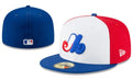 Montreal Expos Tricolor 59FIFTY Cap - Red, White, and Blue Perfection