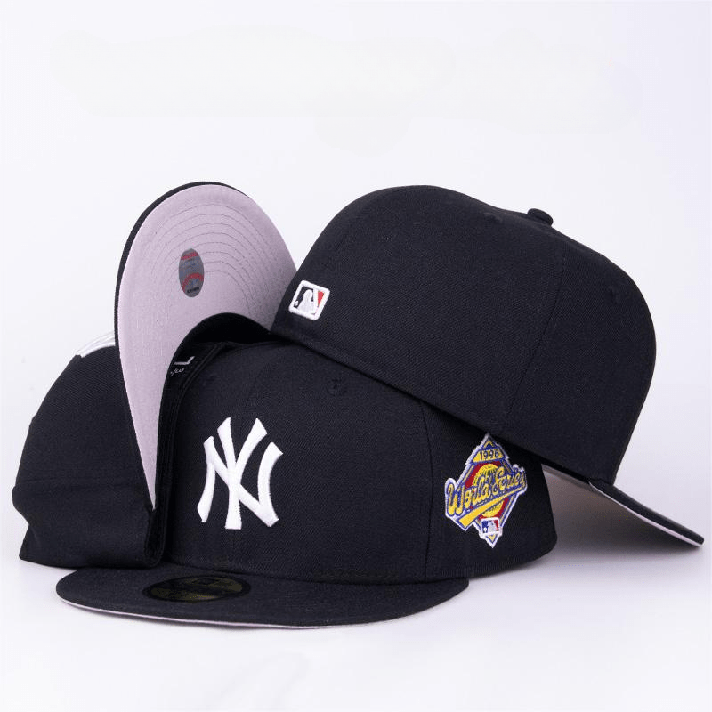 New York Yankees 1996 World Series Black Fitted Hat - Commemorative Edition