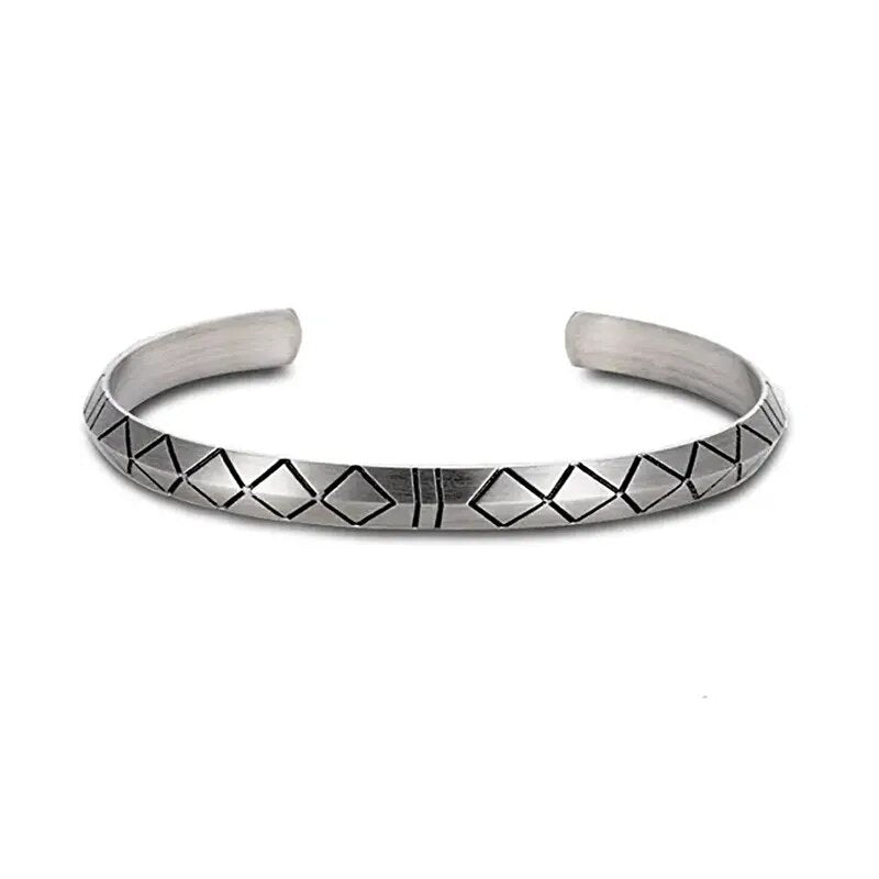Twisted (Series) Zinc Alloy Cuff Bracelet