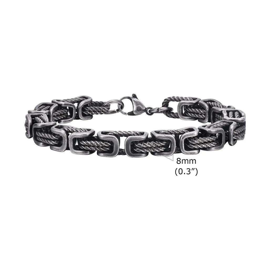 Byzantine Stainless Steel Bracelet
