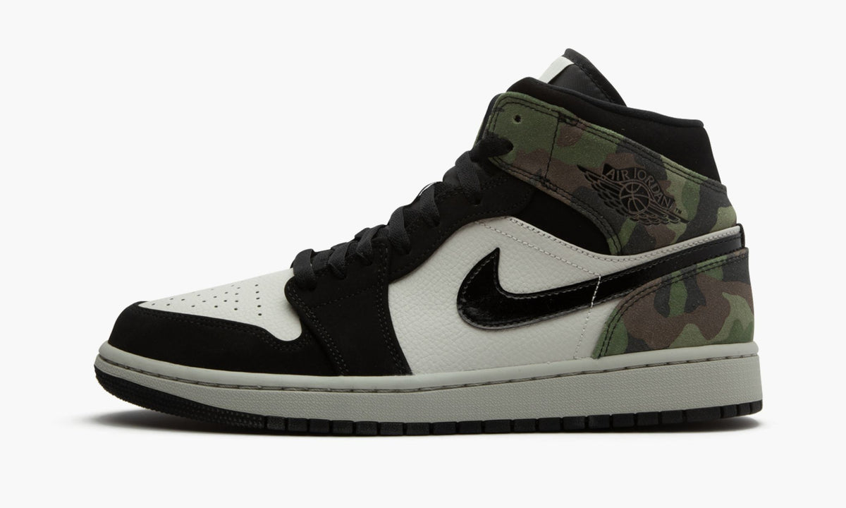 Air Jordan 1 Mid "Camo" Sneakers