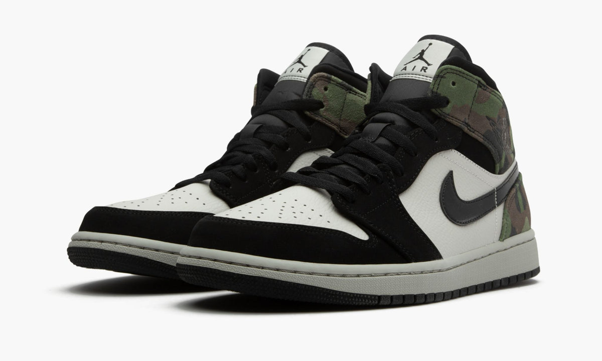 Air Jordan 1 Mid "Camo" Sneakers