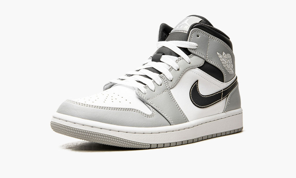 Air Jordan 1 Mid "Light Smoke Grey 2.0" Sneakers