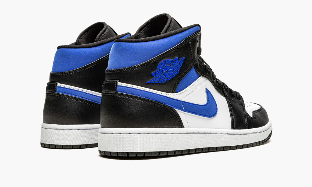 Air Jordan 1 Mid Racer Blue / Black / White Sneakers