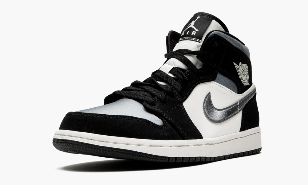 Air Jordan 1 Mid SE "Satin Grey" Sneakers