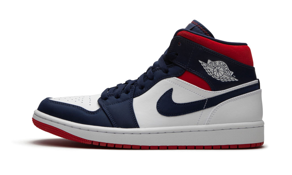 Air Jordan 1 Mid SE Olympic - USA Sneakers