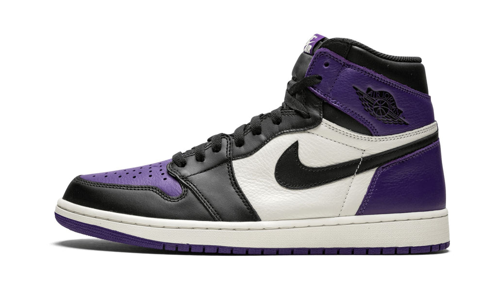 Air Jordan 1 Retro High OG Court Purple Sneakers