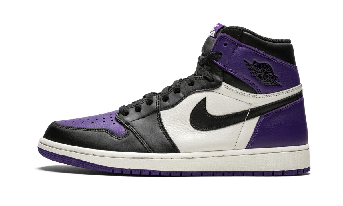 Air Jordan 1 Retro High OG Court Purple Sneakers