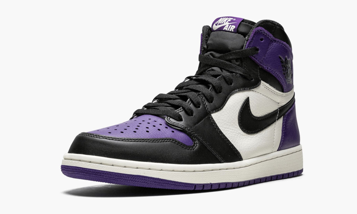 Air Jordan 1 Retro High OG Court Purple Sneakers