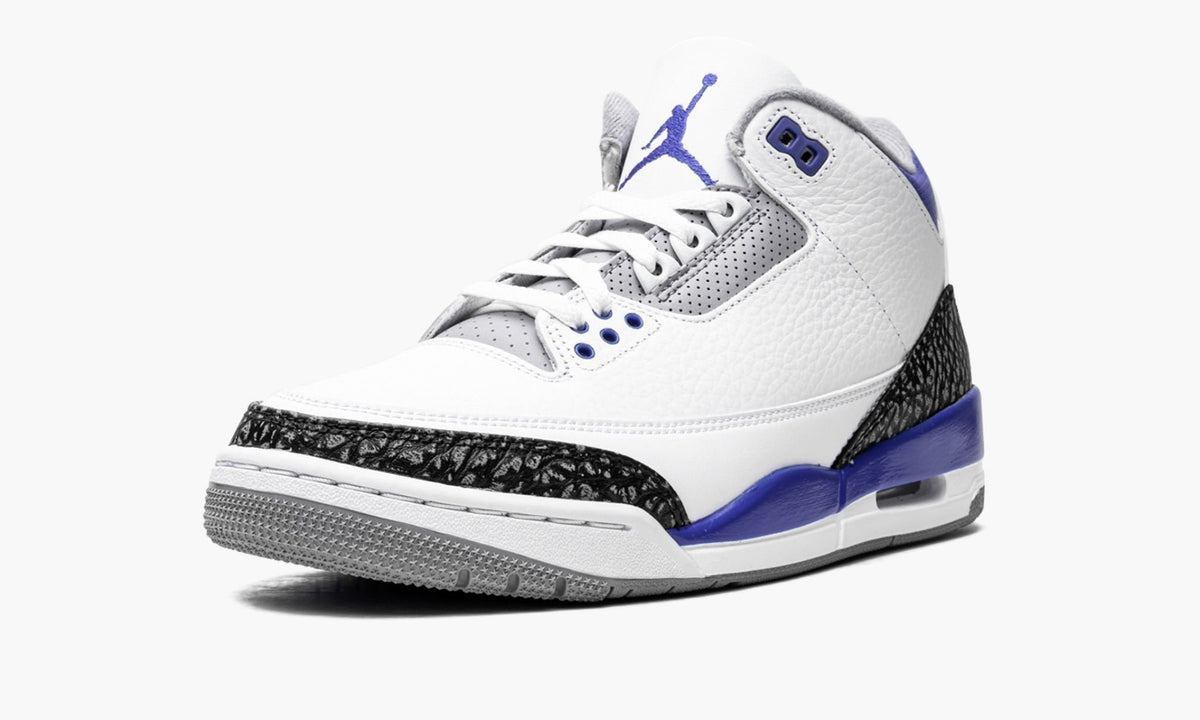 Air Jordan 3 Retro "Racer Blue" Sneakers