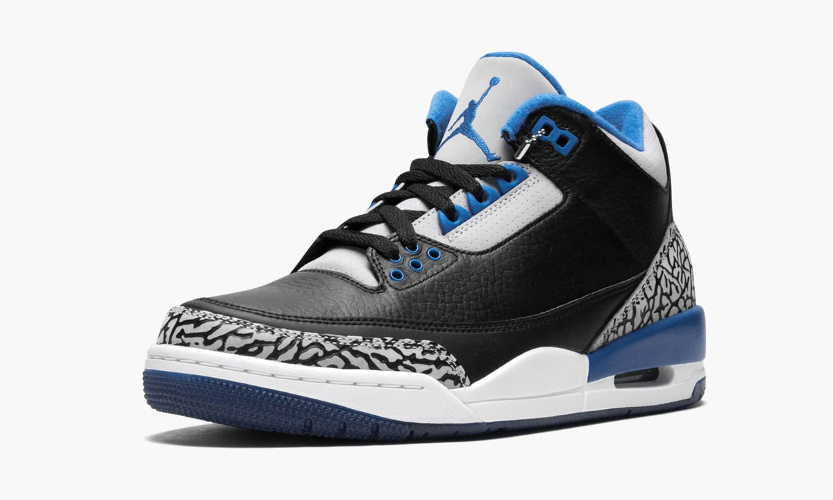 Air Jordan 3 Retro Sport Blue Sneakers