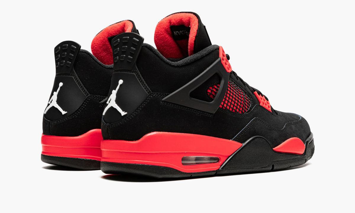 Air Jordan 4 Retro "Red Thunder" Sneakers