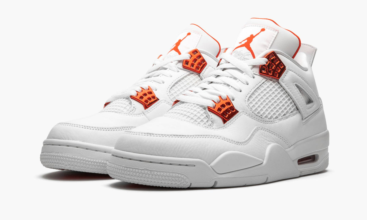 Air Jordan 4 Retro Metallic Pack - Orange Sneakers