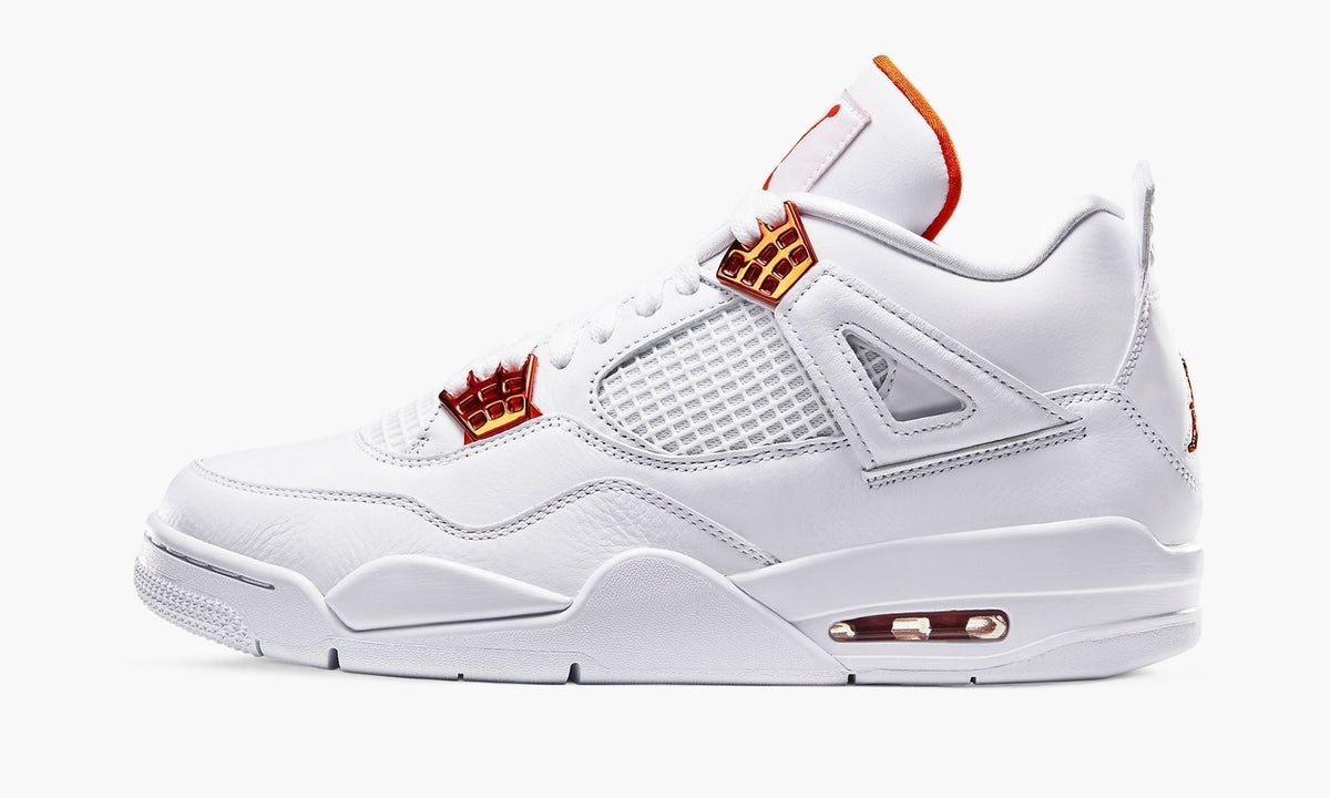 Air Jordan 4 Retro Metallic Pack - Orange Sneakers