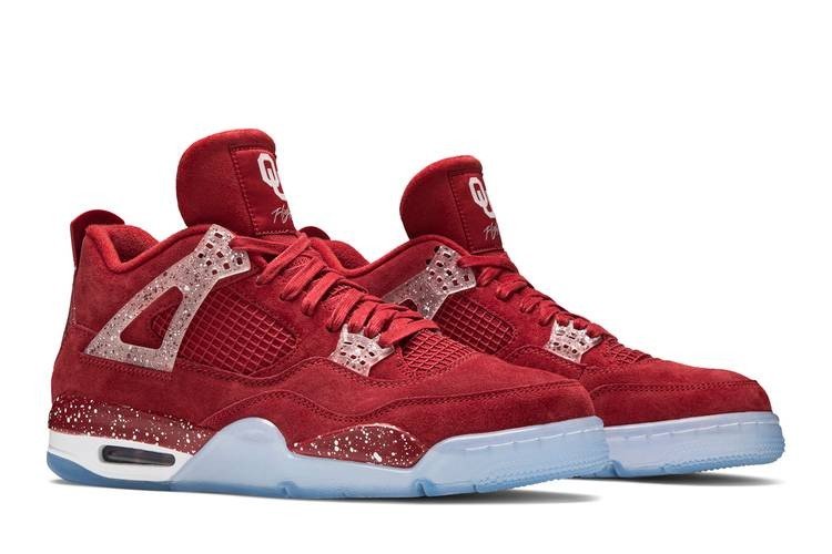 Air Jordan 4 Retro Oklahoma Sooners Sneakers